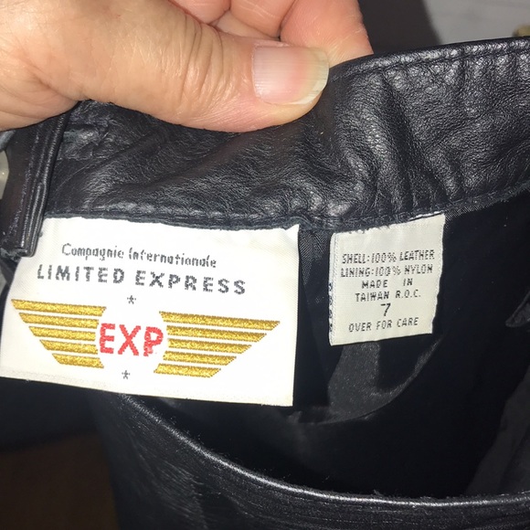 Women’s (Juniors) Limited Leather Skirt - Picture 7 of 7